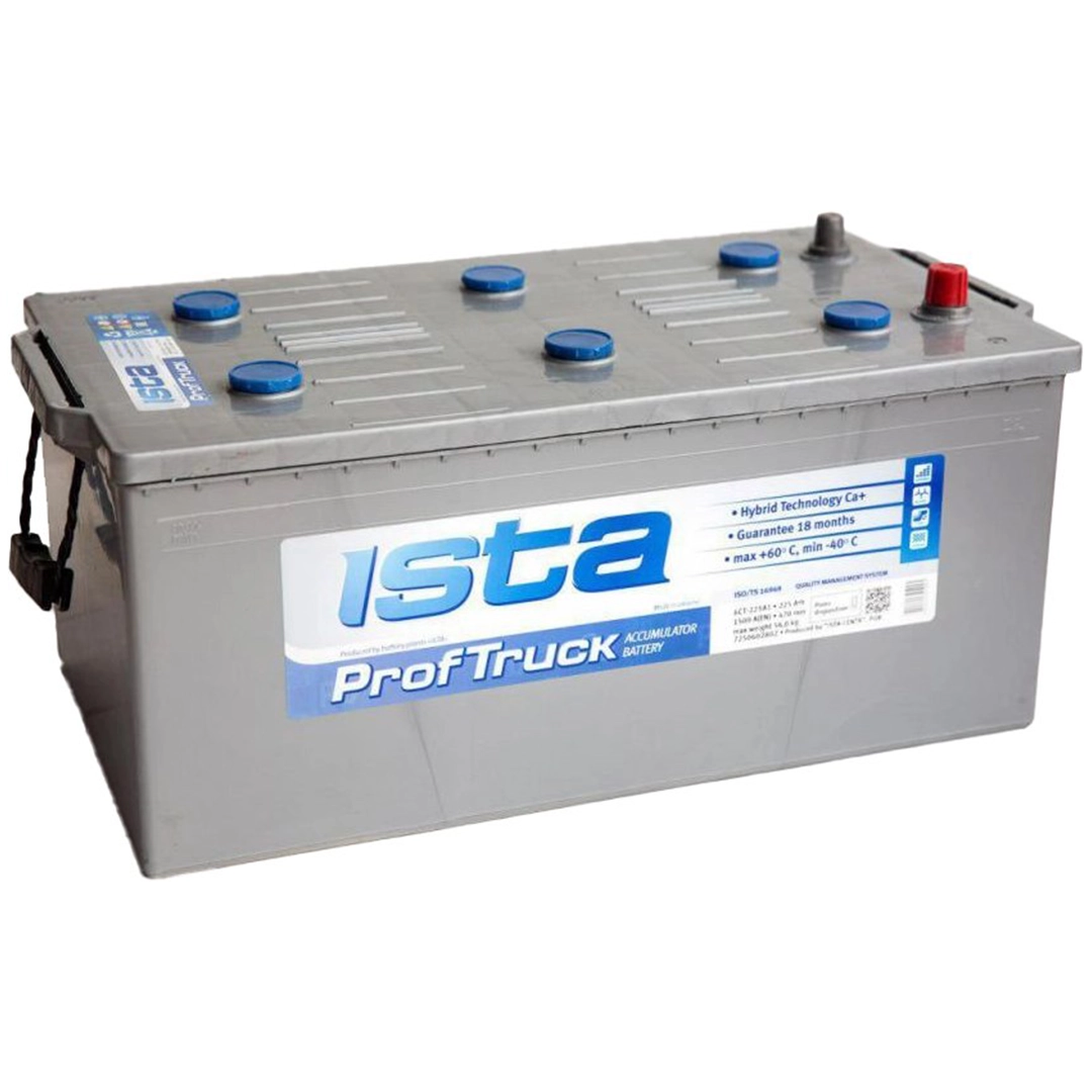 Аккумулятор ISTA Professional Truck 6СТ-225 евро.конус
