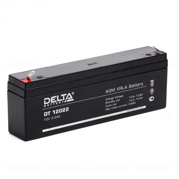 Аккумулятор DELTA DT - 12v  2.2Ah (12022)