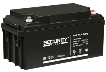 Аккумулятор  SECURITY FORCE - 1265 12V 65Ah