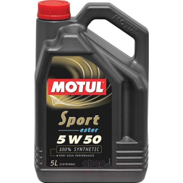 MOTUL SPORT 5W50 SM/CF синтетическое 5 л.