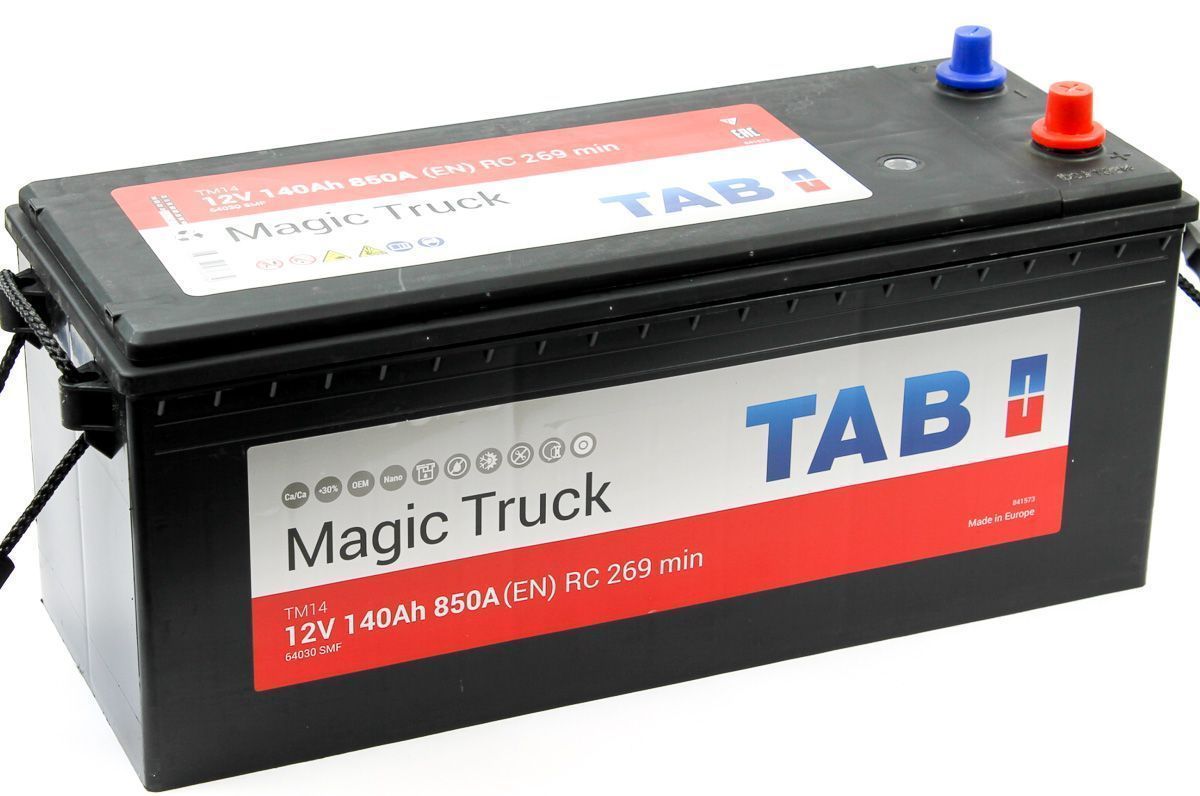 Аккумулятор TAB Magic Truck 6СТ-140 евро.конус