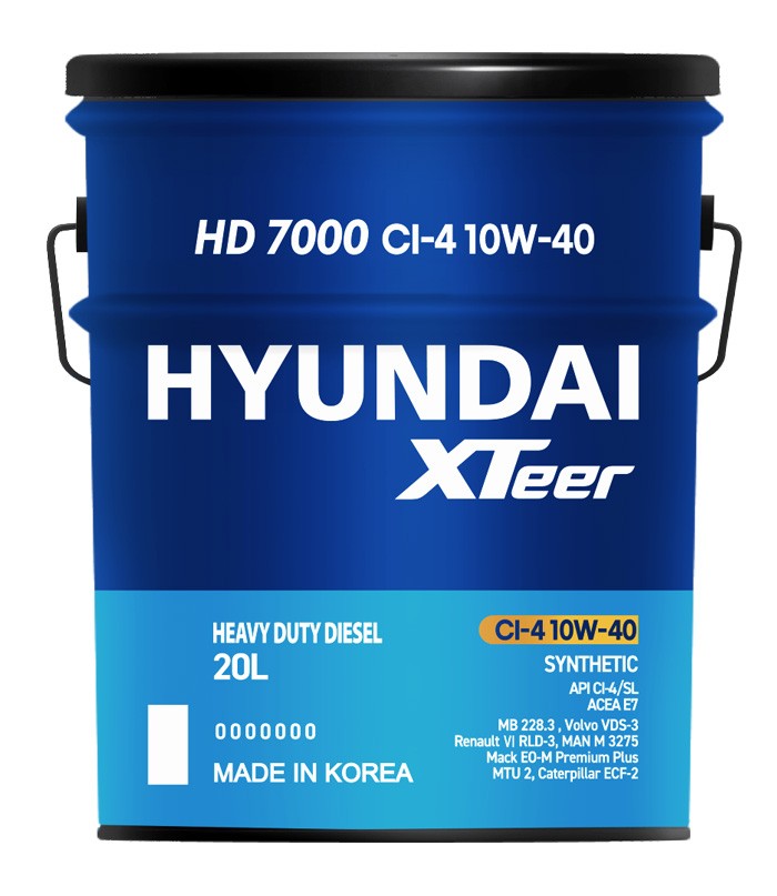 HYUNDAI XTEER HD 7000 10W40 20 л.