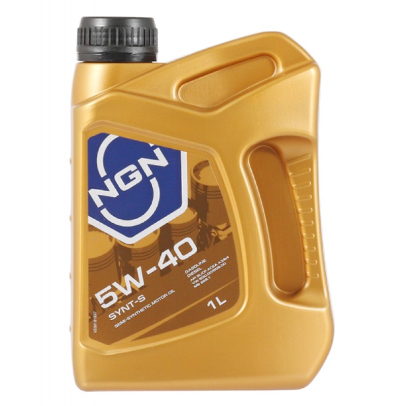 NGN SYNT-S 5W40 SL/CF полусинтетическое 1 л.