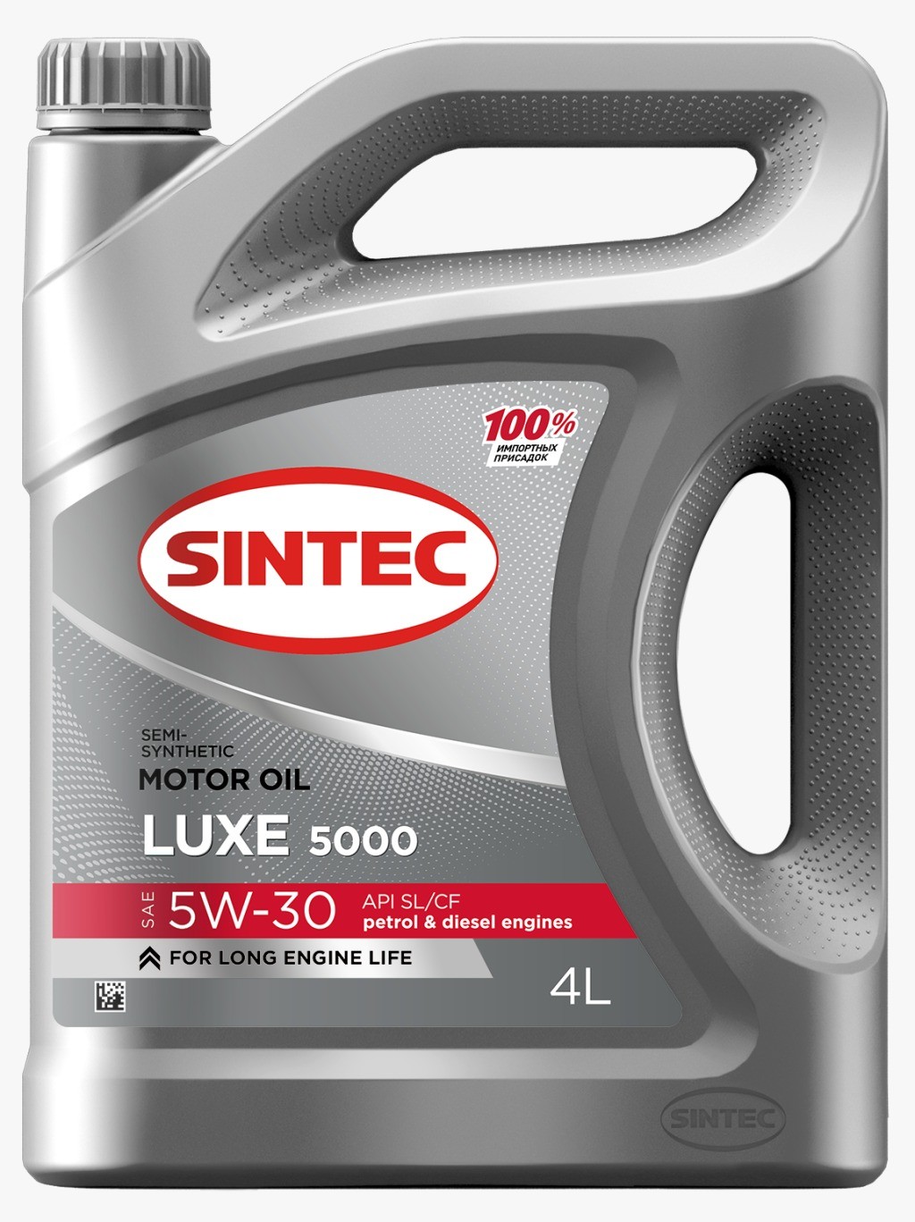 SINTEC LUXE 5000 5W30 SLCF синтетическое 4 л. face