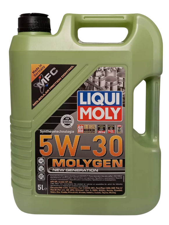LIQUI MOLY Molygen New Generation 5W30 SP GF-6A синтетическое 5 л