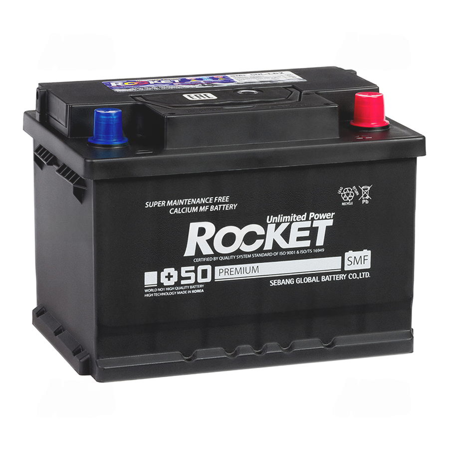 Аккумулятор ROCKET 6СТ-60.0 низкий