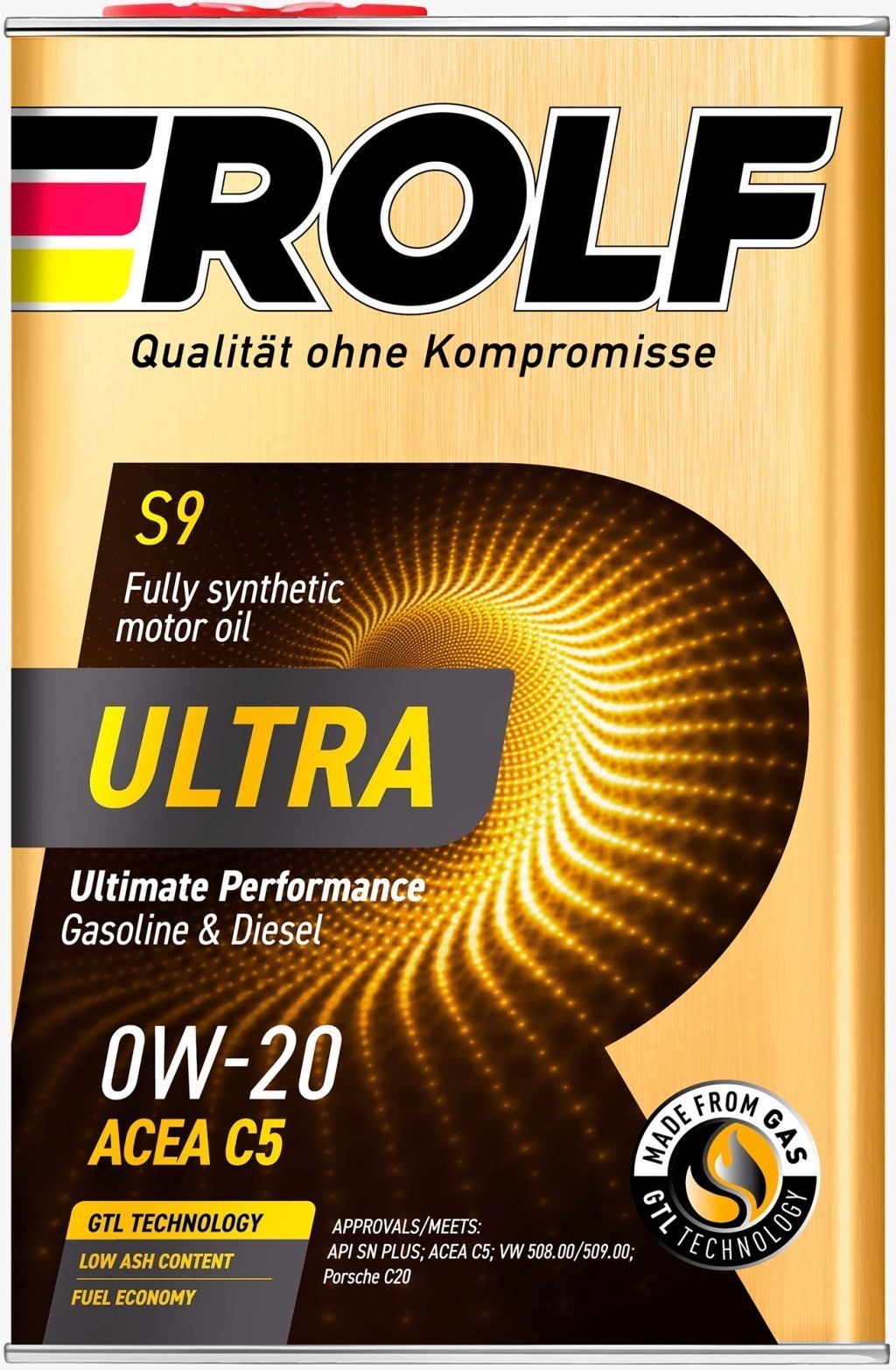 ROLF ULTRA 0W20 SNplus C5 синтетическое 4 л. железо
