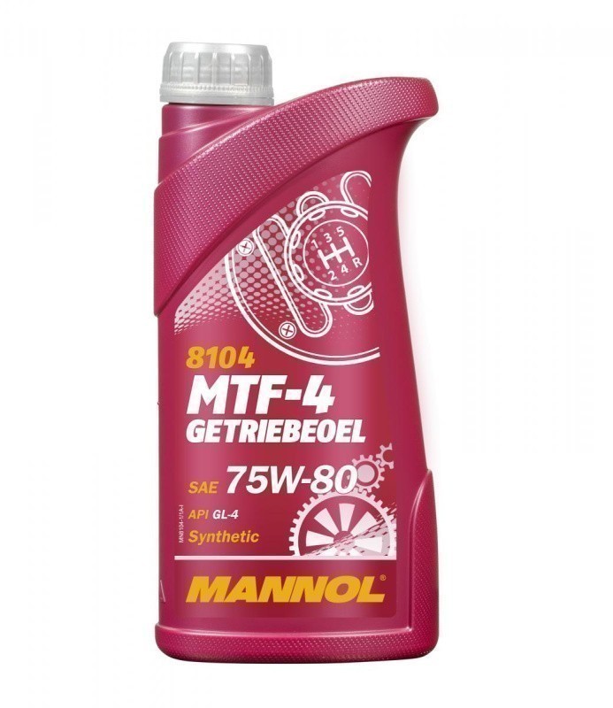 MANNOL MTF-4 GETRIEBEOEL GL-4 75W80 синтетическая 1л.