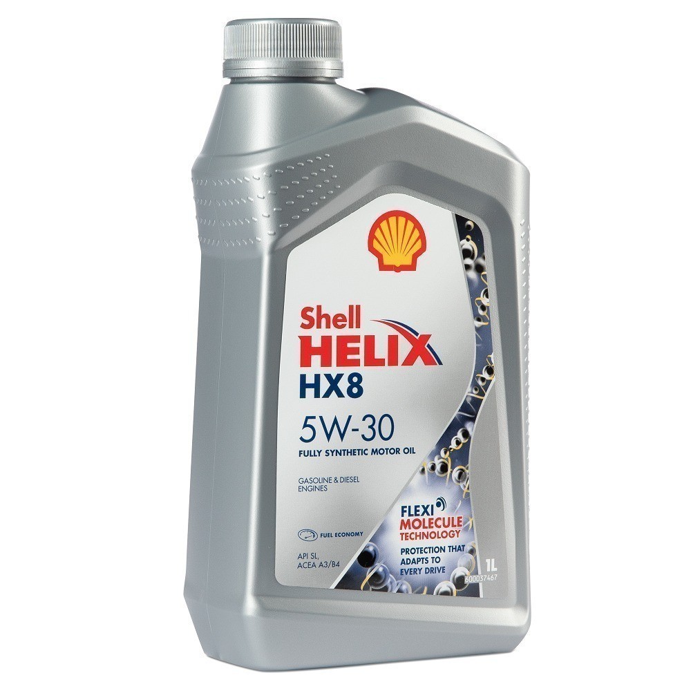 SHELL HELIX HX8 SYNTHETIC 5W30 SLCF синтетическое 1 л.