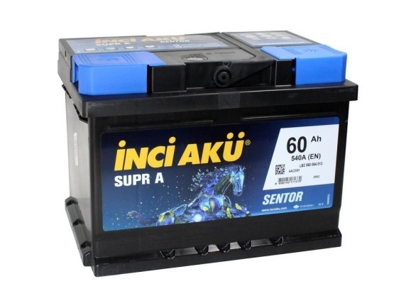 Аккумулятор Inci Aku SuprA 6СТ - 60 (о.п.)