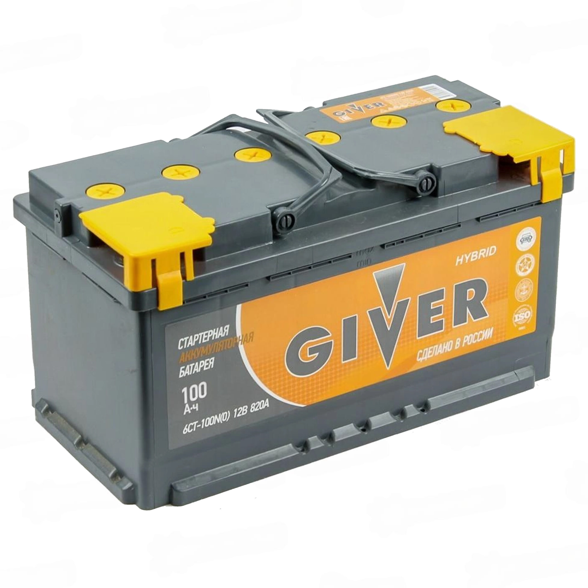 Аккумулятор GIVER HYBRID 6CT -100.1