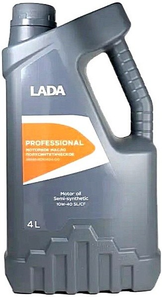 LADA PROFESSIONAL 10W40 SLCF 4 л. face