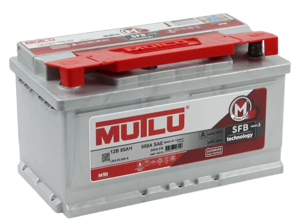 Аккумулятор Mutlu SFB M3 6СТ-85.0 низкий