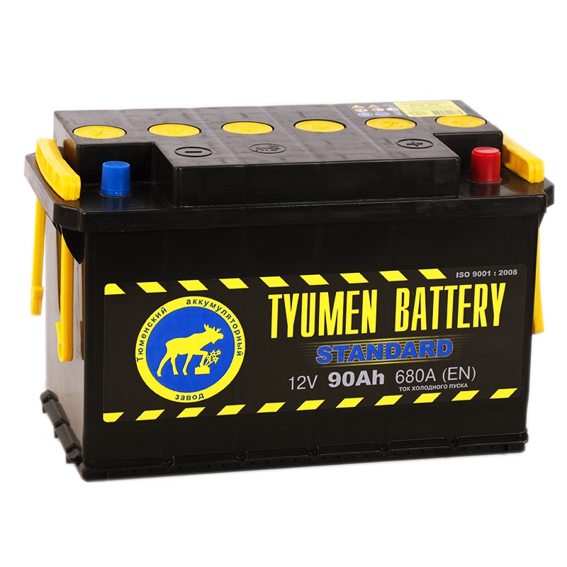 Аккумулятор Тюмень STANDARD 6СТ -90.0L