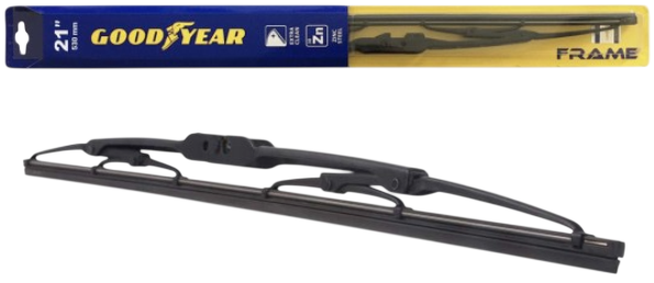 Щетка стеклоочистителя Goodyear FRAME каркасная 21-53 cm всесезонная, 3 переходника