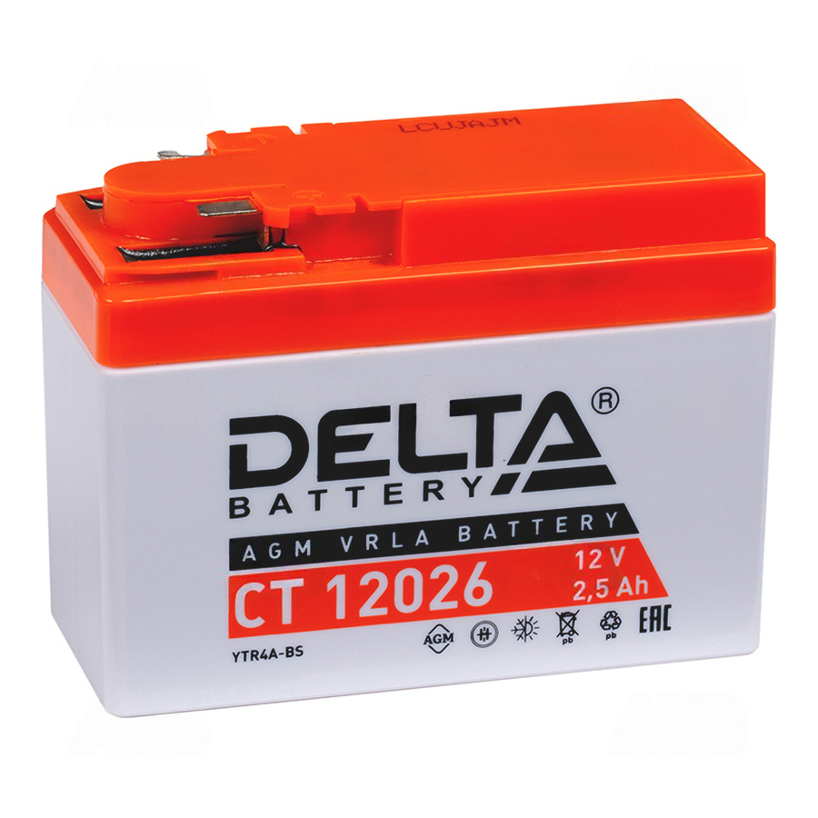 Аккумулятор DELTA CT - 12v  2.6Ah (12026)