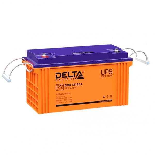 Аккумулятор DELTA DTM - 12v  120 Ah (12120 L)