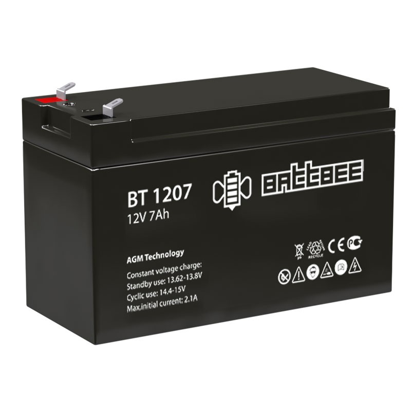 Аккумулятор BattBee BT 12-7 12V 7Ah