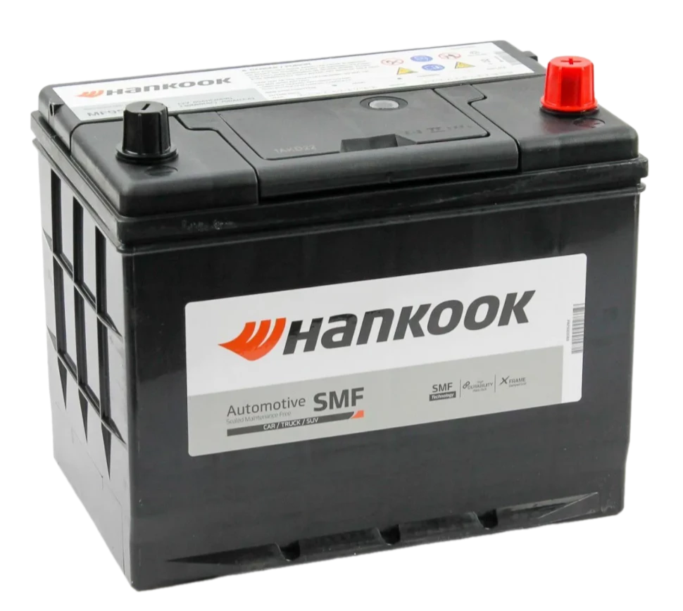 Аккумулятор HANKOOK 6СТ-80.0 (MF95D26FL) бортик