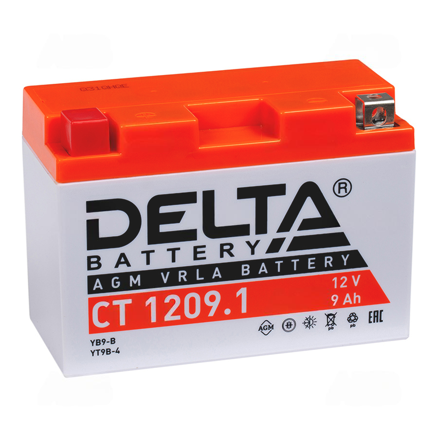 Аккумулятор DELTA CT - 12v  9Ah (1209,1)