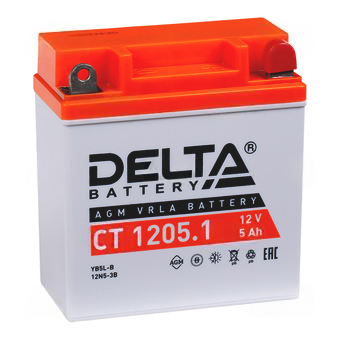 Аккумулятор DELTA CT - 12v  5Ah (1205,1)