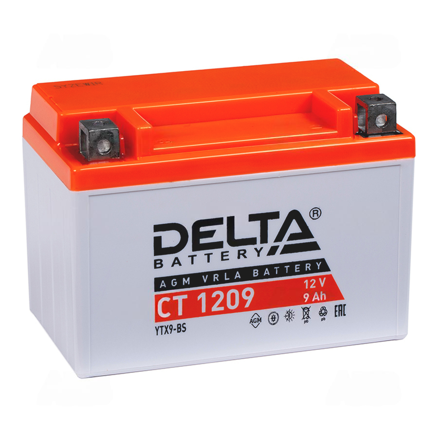 Аккумулятор DELTA CT - 12v  9Ah (1209)