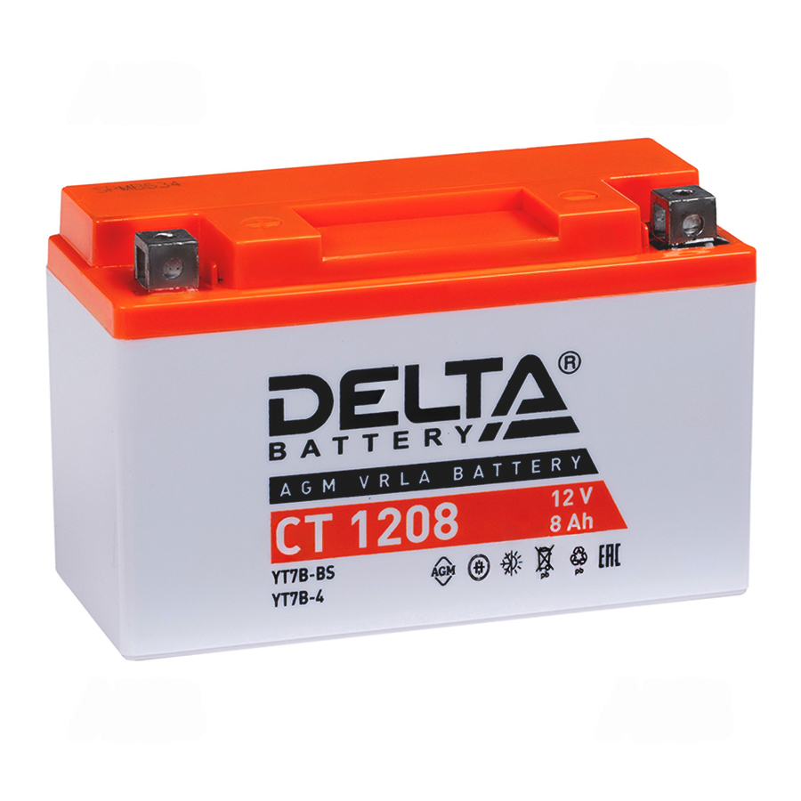 Аккумулятор DELTA CT - 12v  8Ah (1208)