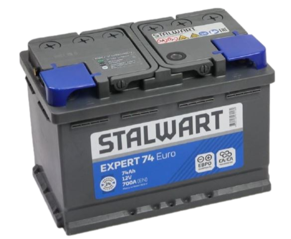 Аккумулятор STALWART Expert 6СТ-74.0
