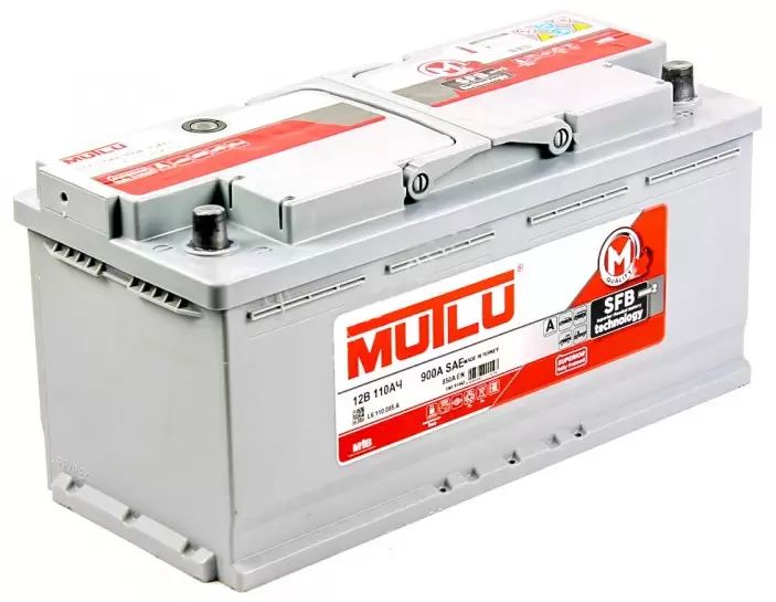 Аккумулятор Mutlu SFB M2 6СТ-110.0