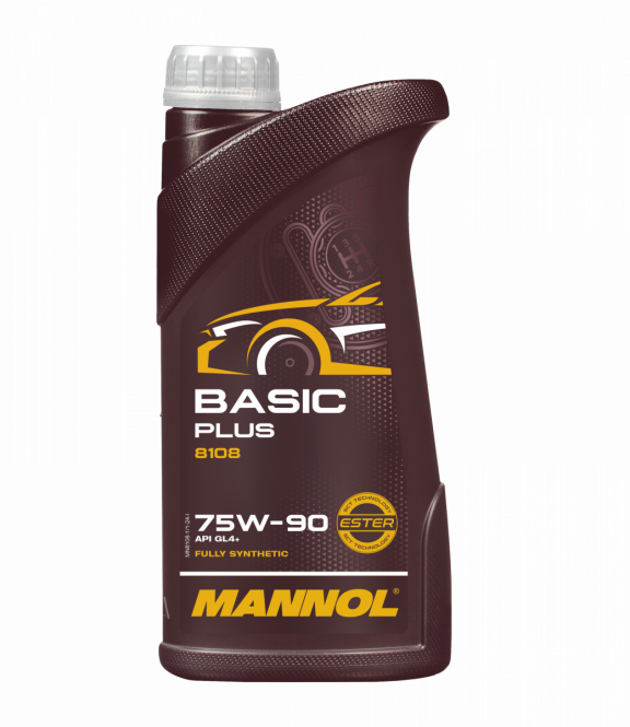 MANNOL BASIC PLUS ТМ GL4 75W90 для МКПП 1 л.