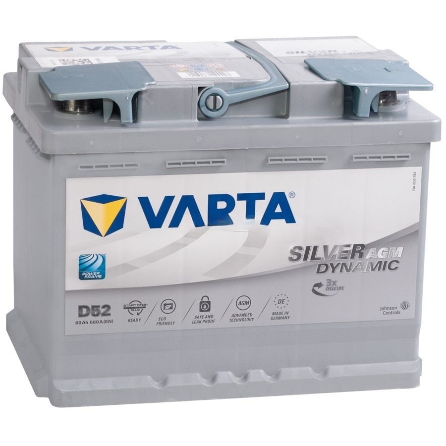 Аккумулятор VARTA Silver Dynamic AGM 6СТ-60.0 (560 901 068)