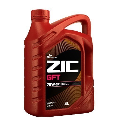 ZIC GFT ТМ 75W90 для МКППмостов 4 л.