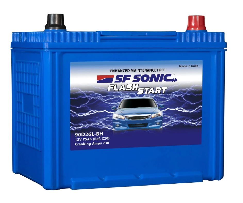 Аккумулятор SF SONIC 6СТ-75.0 (90D26L) бортик