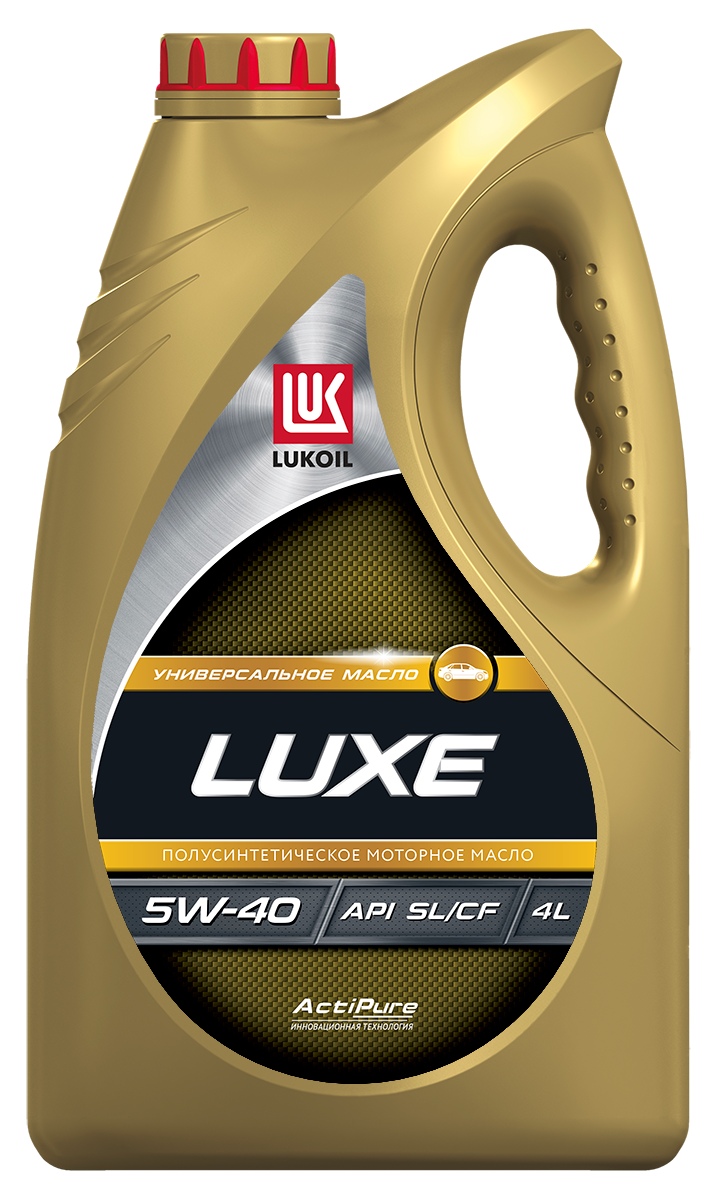 ЛУКОЙЛ ЛЮКС 5W40 SL/CF полусинтетическое 4 л.