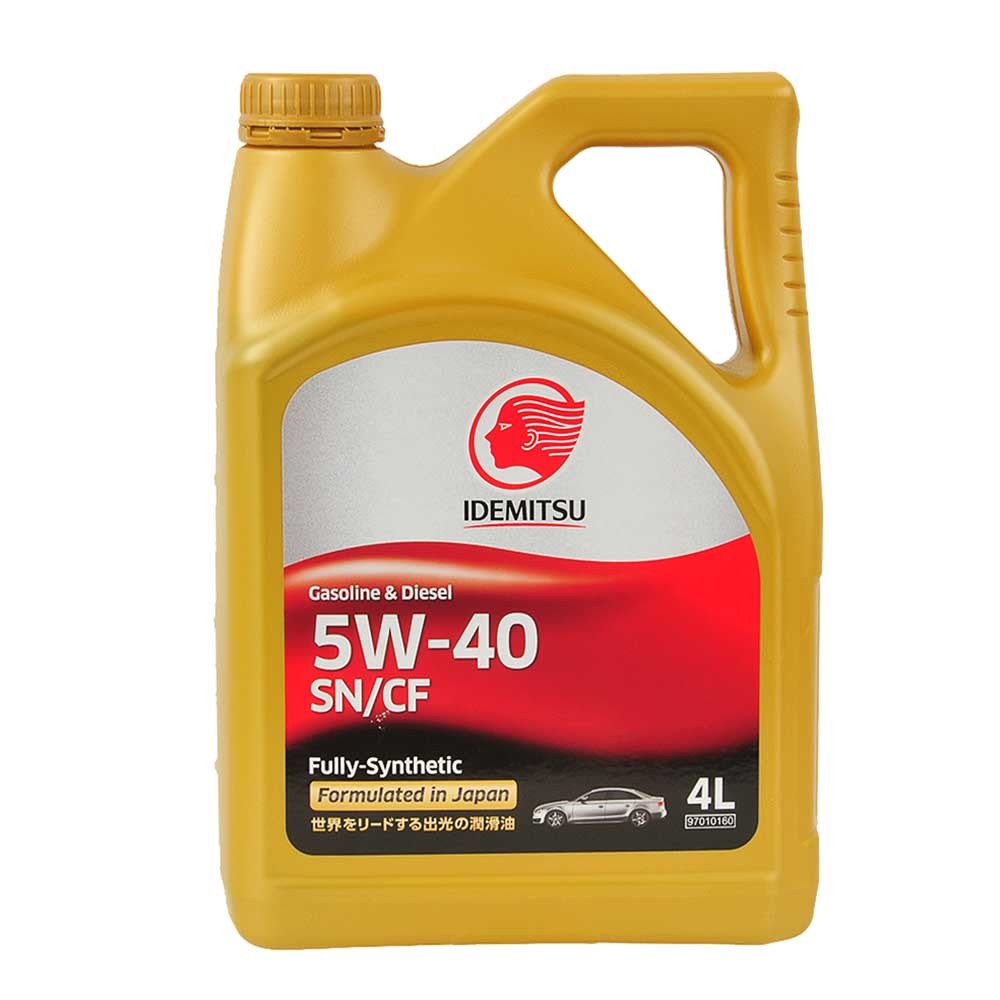 IDEMITSU F-S 5W40 SNCF синтетическое 4 л. пластик face