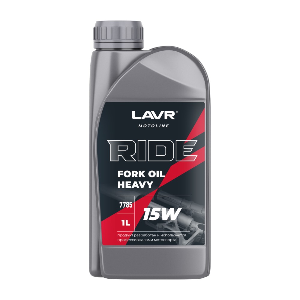 LAVR RIDE Fork oil 15W МОТО вилочное полусентетическое 1л