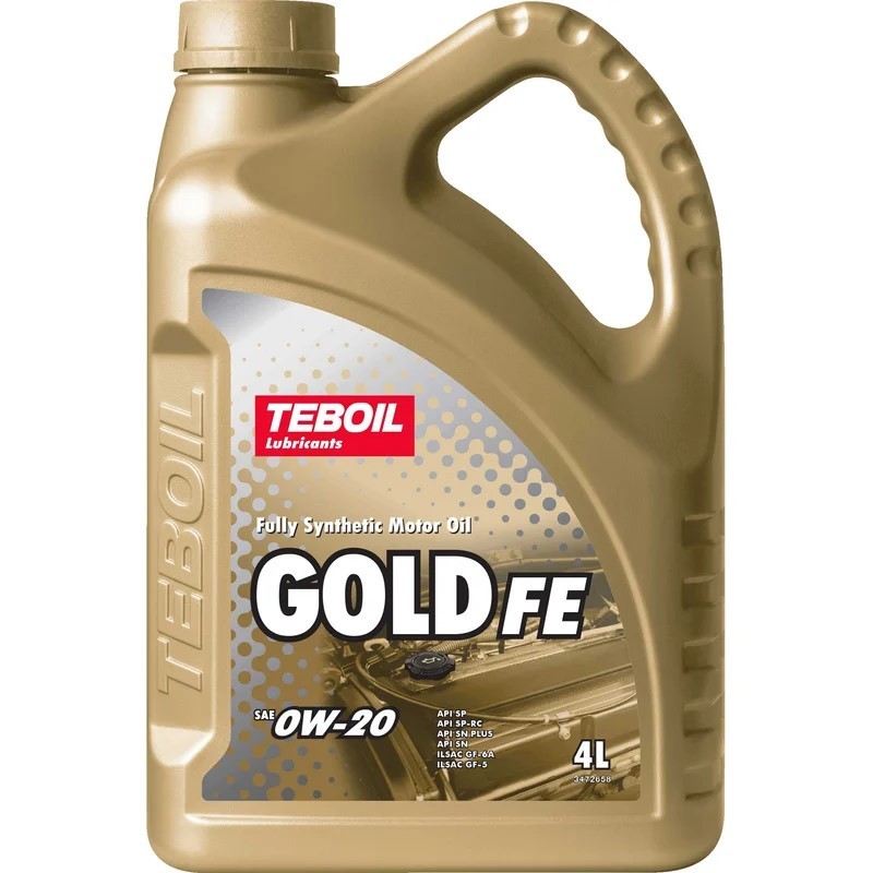 TEBOIL GOLD FE 0W20 4 л.