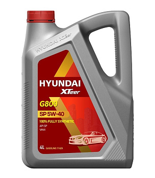 HYUNDAI XTEER GASOLINE ULTRA PROTECTION 5W40 SP 4 л. пластик Корея