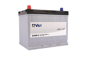 Аккумулятор Vst Стандарт 6СТ-75.1 (575 311 068) бортик