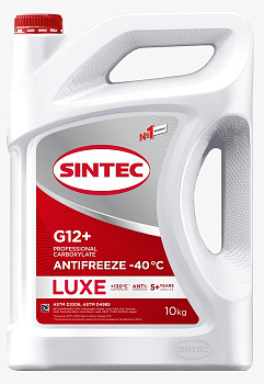 Антифриз SINTEC LUXE красный G12 10кг