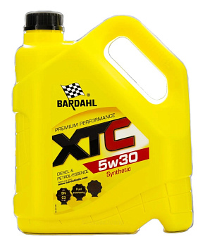 BARDAHL XTC 5W30 SN С3 синтетическое 4 л.