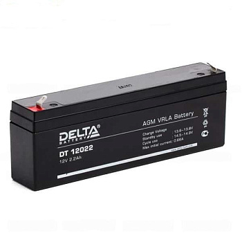Аккумулятор DELTA DT - 12v / 2.2Ah (12022)