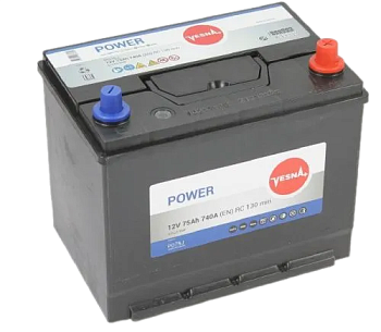 Аккумулятор VESNA Power 6СТ-75.0 (57529) яп.ст/бортик