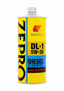 IDEMITSU ZEPRO DIESEL DL-1 5W30 C2 полусинтетическое 1 л. железо