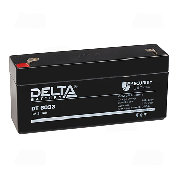Аккумулятор DELTA DT - 6v / 3.3Ah (6033)