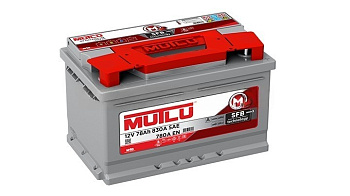 Аккумулятор Mutlu SFB M3 6СТ-78.0 низкий
