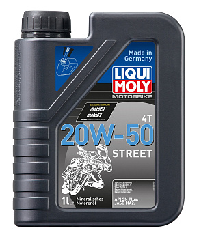 LIQUI MOLY MOTORBIKE 4T STREET 20W50 1 л.