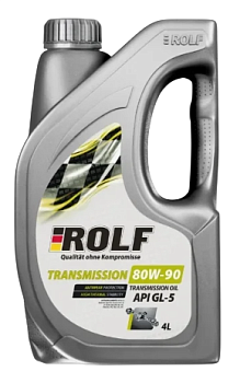 ROLF Transmission ТМ 80W90 GL-5 4 л. пластик