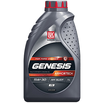 ЛУКОЙЛ GENESIS ARMORTECH FD 5W30 SL A5/B5 синтетическое 1 л.