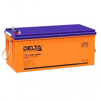 Аккумулятор DELTA DTM - 12v / 200Ah (12200 L)